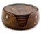 Wooden Tea Coaster for Home & Office Set of 6