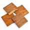 Wooden table Coasters Set of 4