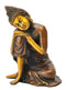 Dream of Buddha - Colored Brass Statue
