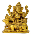 Lord Ganesha Sitting on Mouse