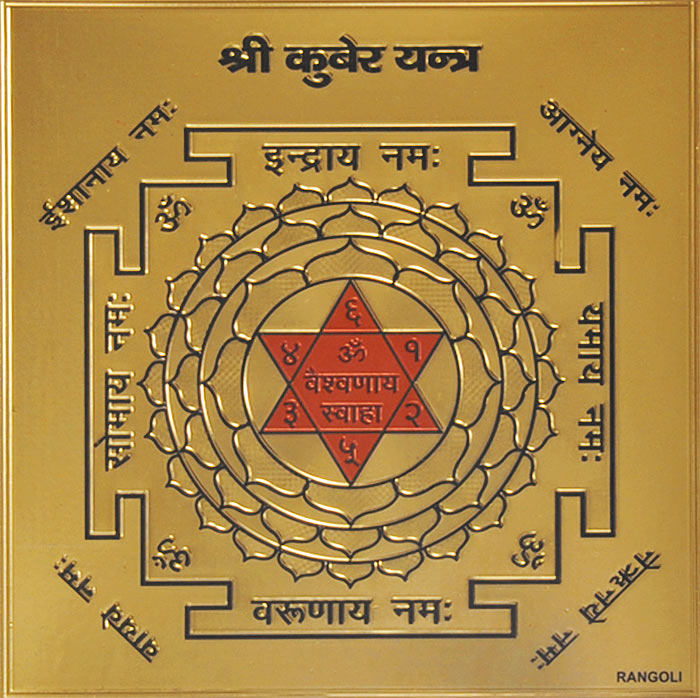 Framed Shree Kuber Yanta
