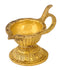 Brass Oil Lamp Diya with Handle