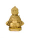 Lord Ganesha Write Mahabharata Brass Sculpture 4"