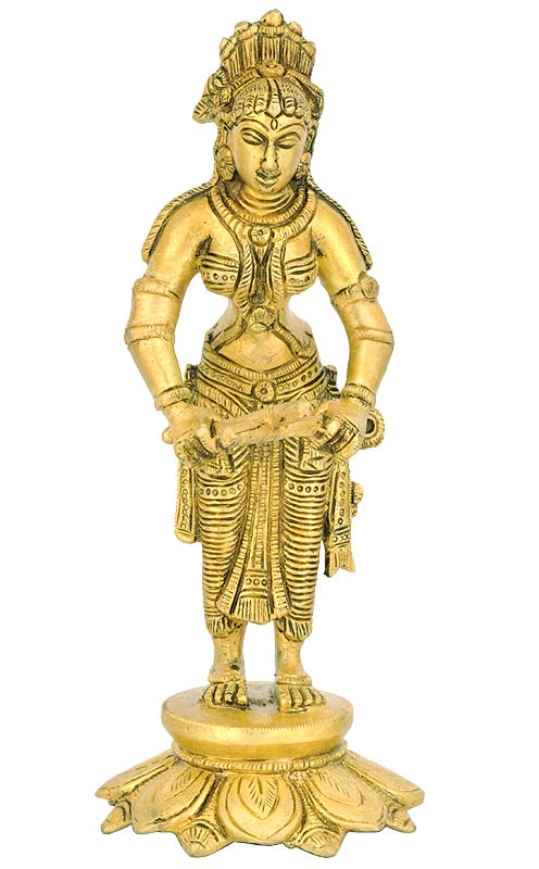 Female Musicians of Medieval India - Set of 4 Statues