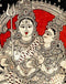 Shiva Parwati Seated on Nandi Bull