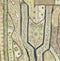'Golden Beach' Embroidered Wall Hanging