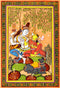 Uma Maheshvara-Raghurajpur Patachitra Painting