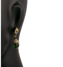 Design Fashion Jewelry Green Jhumkas - Women Earrings
