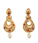 Gold Plated Fancy Party Wear Fashion Earrings