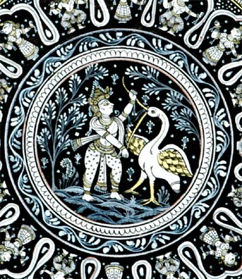 Krishna's Life-Pata Chitra