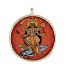 Goddess Mahakali - Hand Painted Pendant