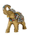 Decorative Royal Elephant Brass Figure 6.25"