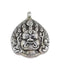 Tibetan Mahakala Silver Pendant