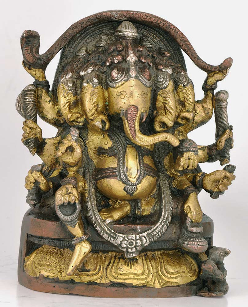 Sri Ganapati Maharaj - Brass Figure