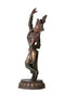 Standing Goddess Tara - Antiquated Brass Figurine
