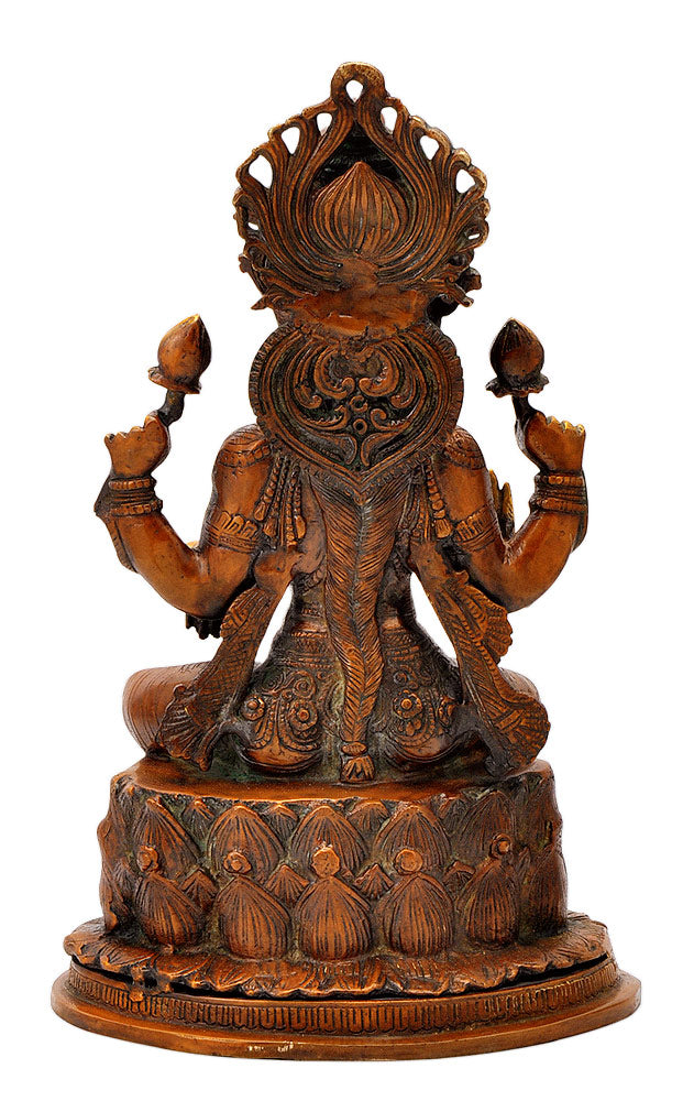 Goddess Mahalakshmi Seated on Lotus