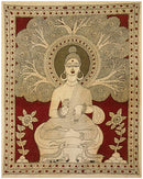 Lord Sakyamuni Buddha - Kalamkari Painting