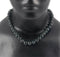 Indian Girl - Moss Agate Natural Stone Necklace