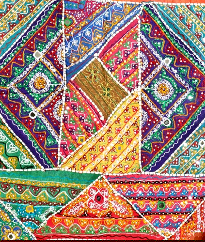 Celebration-Folk Art Wall Hanging
