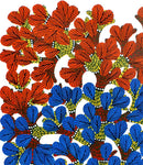 Birds Beneath Tree - Gond Tribal Painting