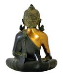 'Bhumisparsha' The Earth Touching Gesture - Brass Sculpture 12"