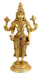 The Infallible Lord Vishnu - Brass Murti