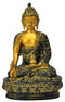Antique Finish Buddha Figurine 12.75"