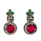 Fashion Crystal Metal Earring for Woman/Girl