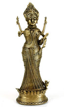 Tribal Brass Sculpture 'Devi Lakshmi'
