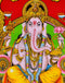 Lord Ganesh Ji - Fabric Sequin Painting