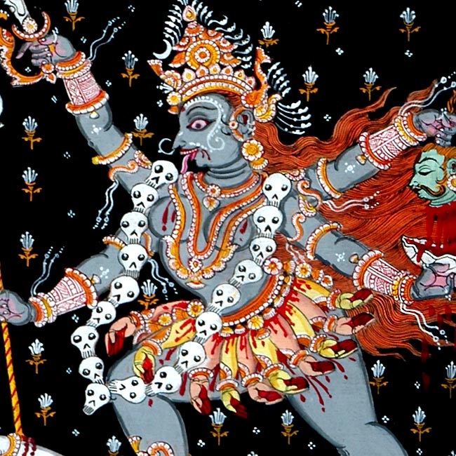 Powerful kali - The Fierceful Form of Parvati