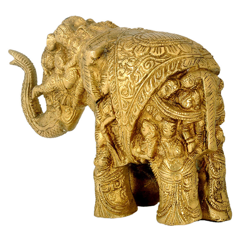 Decorative Elephant made with Human Forms