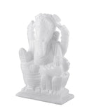 Blessing Lord Ganesha Soft Stone Statue