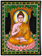 Lord Buddha Seated Under Bodhi Tree - Print on Cloth