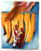 Folk Singers - Handmade Painting on Silk