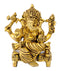Ganesha Seated on Throne