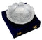 Floral Elegant Silver Plated Bowl in Velvet Box