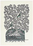 Tree of Life - Gond Folkart Panting