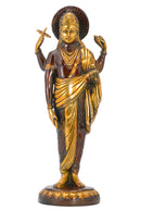 Lord of Ayurveda Dhanvantari - Brass Statue