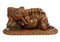 Sayana "Sleeping" Ganesha - Wood Statue