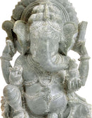 Gajanan Lord Ganesha - Soft Stone Statue