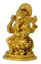 Brass Shri Ganesh in Golden Finish