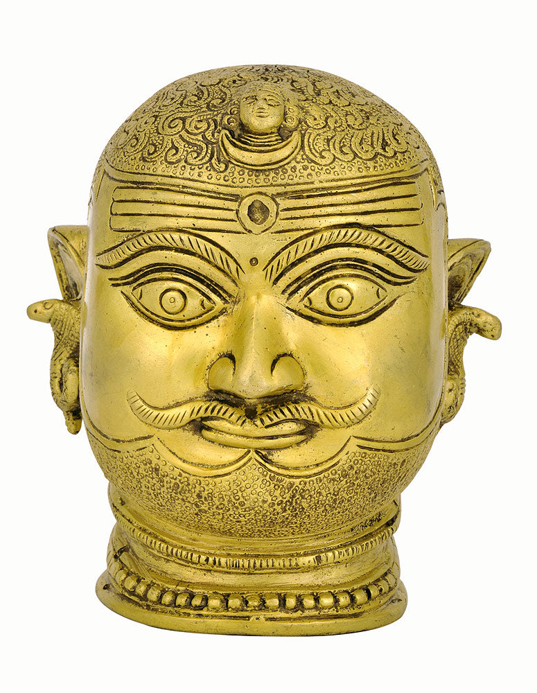 Lord Shiva with Ganga on Forehead 6"