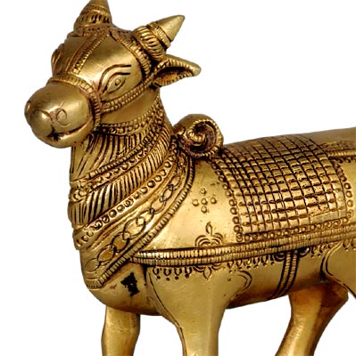 Nandi Guarding Shiva Linga