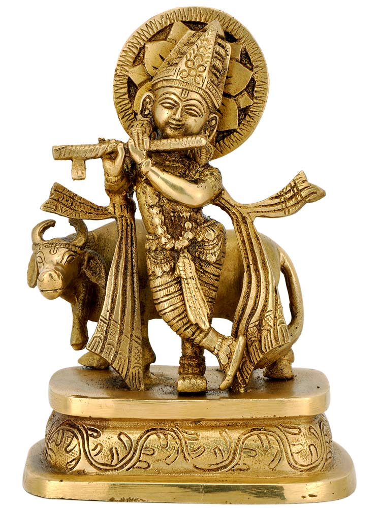 'Gau Gopal' Cowherd Krishna Statue