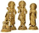 Shri Ram Darbar Brass Murties Set