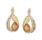 Trendy Golden Dangle Earrings