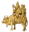 God Shiva with Family Seated on His Mount Nandi 10"