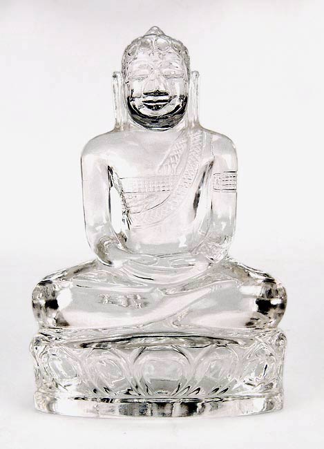 Mahatma Buddha - Quartz Crystal Scuplture