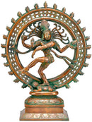 Lord Nataraj Shiva - Brass Statue
